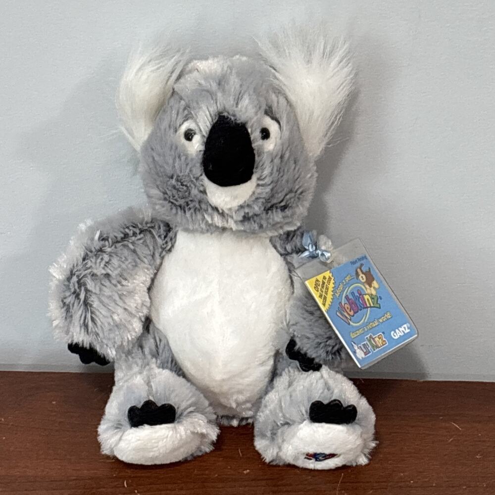 WEBKINZ Koala Bear Plush #HM113 With Code Sealed Unused NEW